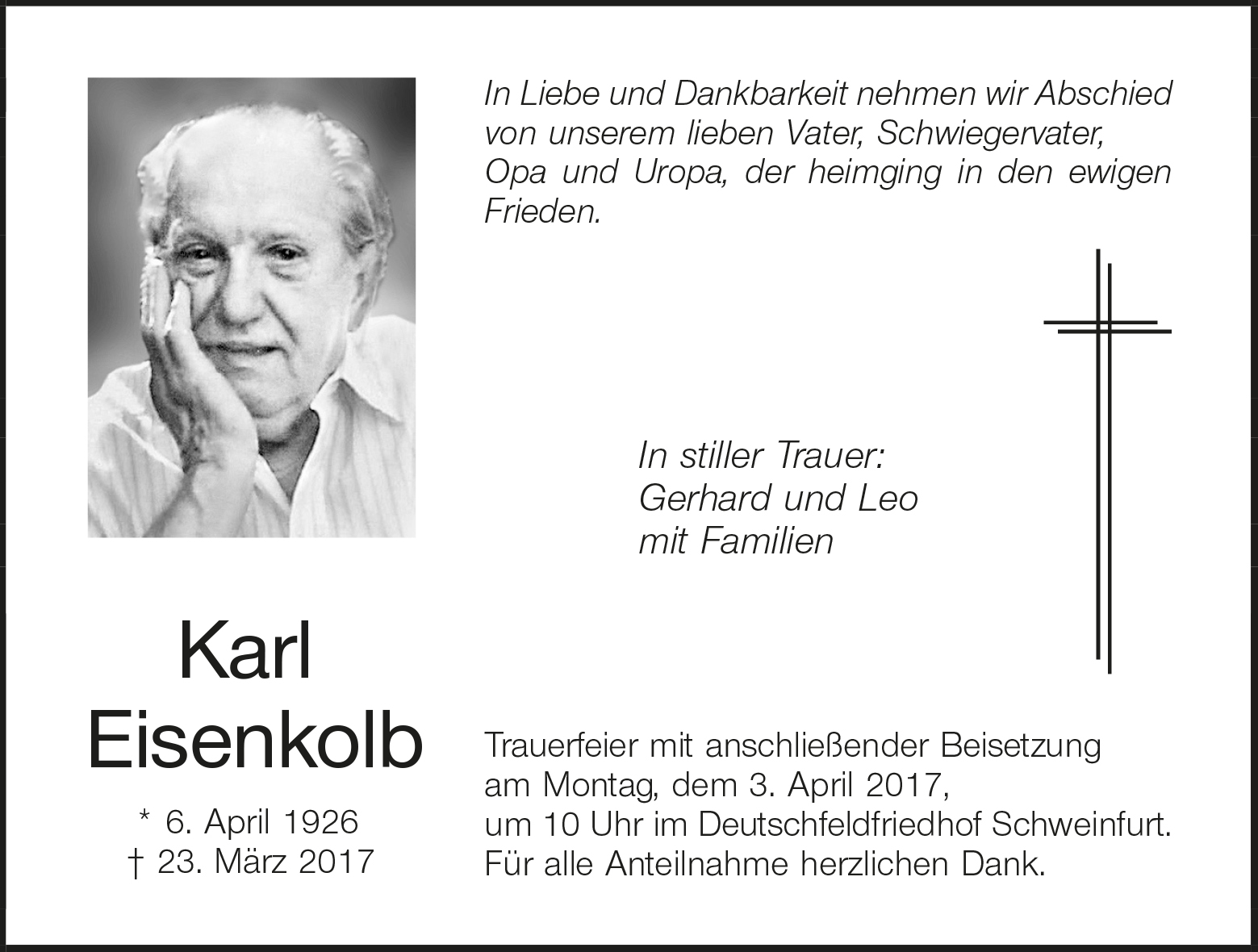 Karl Eisenkolb